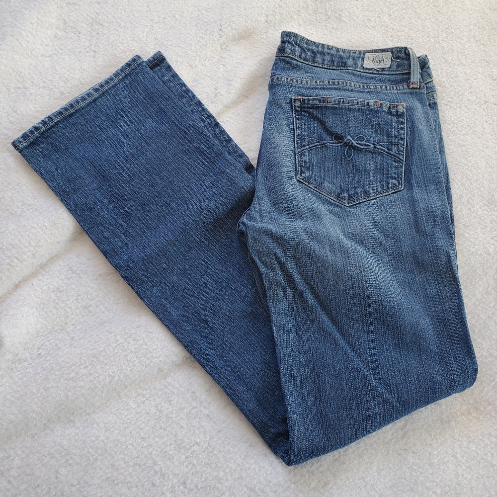 City of Angels Rainbow Straight Leg Jeans, Sz 31